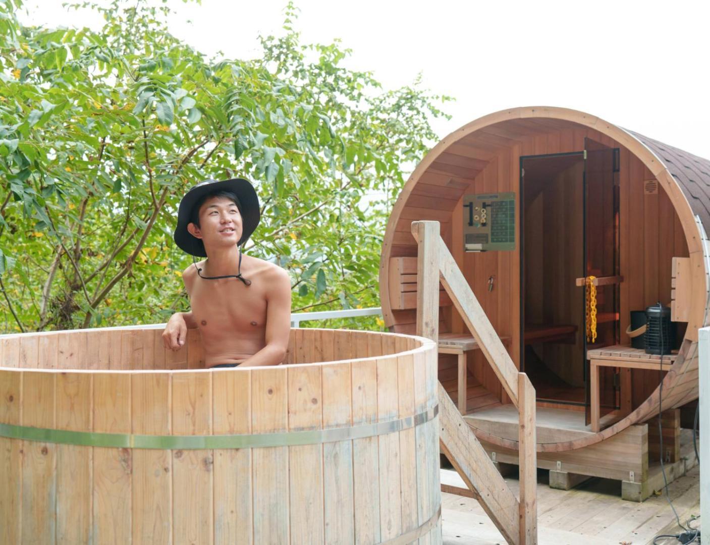 Hostal Mount Fuji Panorama Glamping Fujikawaguchiko Exterior foto