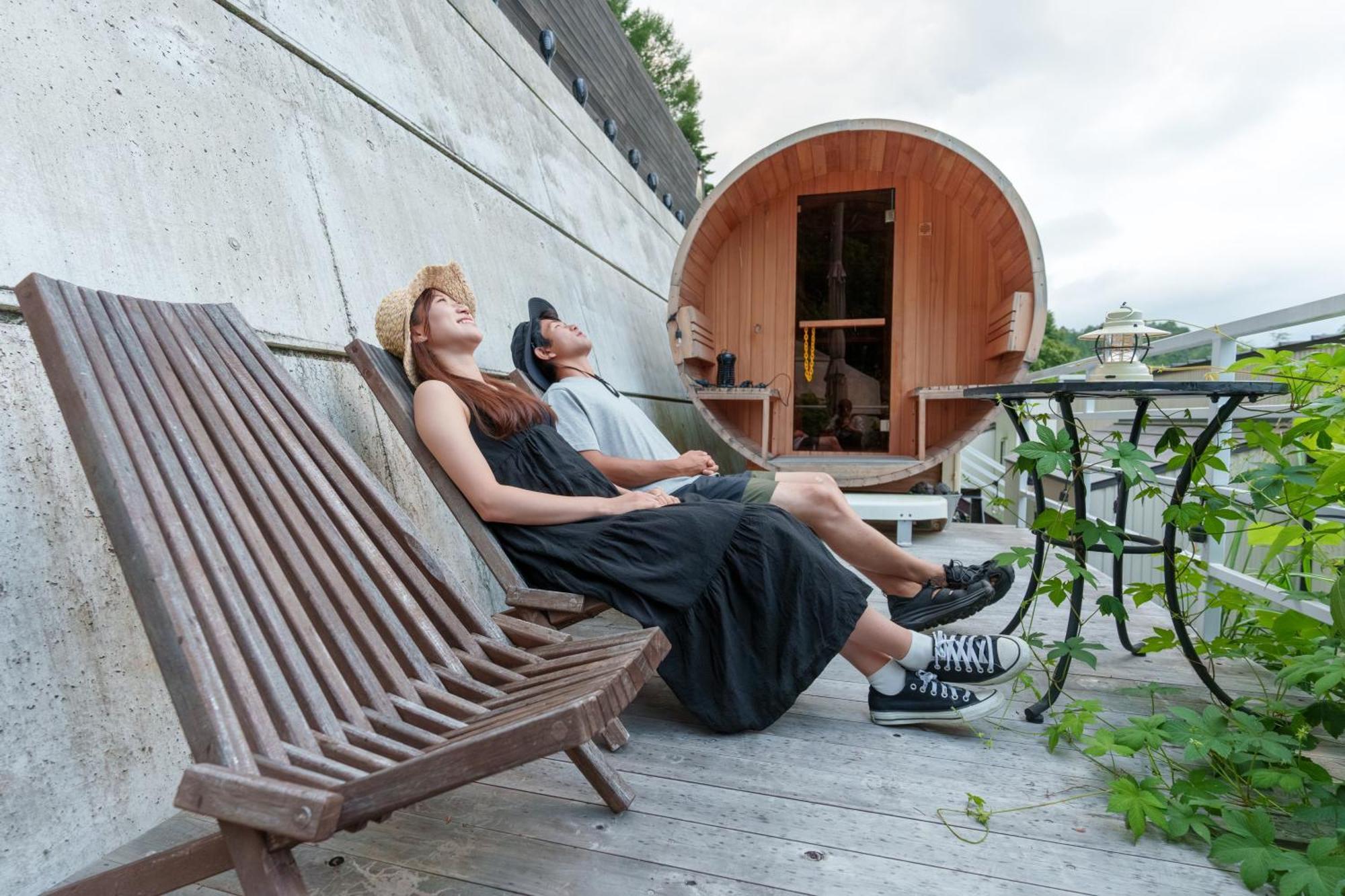 Hostal Mount Fuji Panorama Glamping Fujikawaguchiko Exterior foto